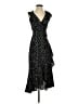 Max Studio Polka Dots Black Cocktail Dress Size XS - photo 1