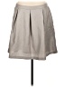 The Limited 100% Polyester Solid Gray Casual Skirt Size L - photo 1