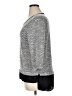 Massini Chevron-herringbone Gray Pullover Sweater Size XL - photo 5