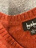 By & By Chevron-herringbone Orange Pullover Sweater Size L - photo 7