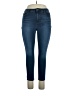 Jessica Simpson Solid Blue Jeans Size 14 - photo 1