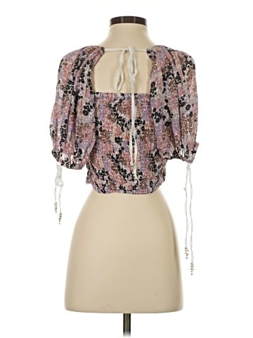 Free People 3/4 Sleeve Blouse (view 2)