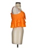 Wild Fable Orange Sleeveless Blouse Size XS - photo 4