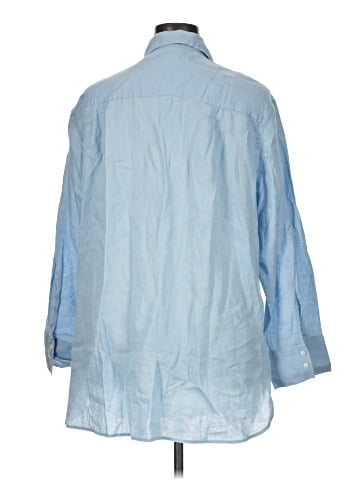 Banana Republic 3/4 Sleeve Button-Down Shirt (view 2)