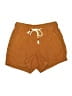 Old Navy 100% Cotton Solid Brown Shorts Size XS - photo 1