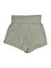 Adidas Solid Green Khaki Shorts Size XS - photo 2