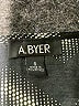 A. Byer 100% Polyester Chevron-herringbone Gray Casual Dress Size S - photo 7