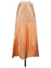 Vince. 100% Silk Orange Formal Skirt Size 2 - photo 1