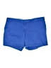 Crown & Ivy Solid Blue Shorts Size 24W - photo 1