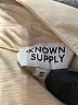 Known Supply 100% Cotton Tan Short Sleeve Blouse Size S - photo 7