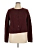 Crescent Burgundy Cardigan Size XL - photo 1