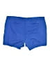 Crown & Ivy Solid Blue Shorts Size 24W - photo 2