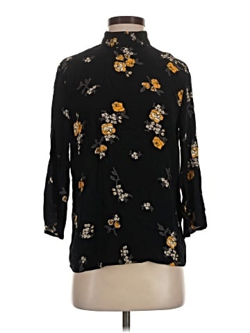 Pieces 3/4 Sleeve Blouse (view 1)
