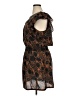 Lilla P Paisley Brown Cocktail Dress Size XL - photo 5