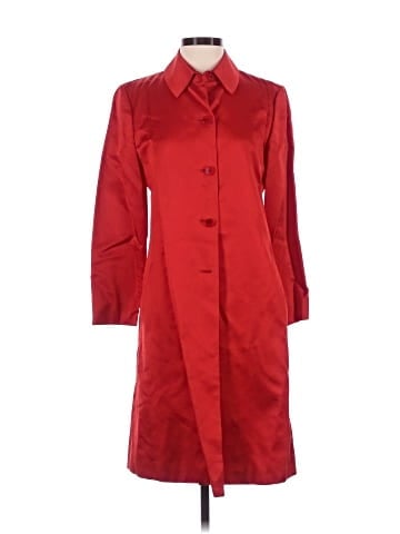 Linda Allard Ellen Tracy Trenchcoat (view 1)