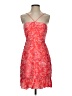 Aqua Paisley Red Cocktail Dress Size S - photo 1