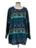 Ulla Popken Teal Coat Size L (estimated) - photo 1