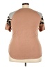 Unbranded Brown Short Sleeve Top Size XXL - photo 2