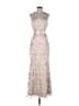Eliza J Ivory Tan Cocktail Dress Size 8 - photo 1