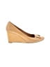 Tory Burch 100% Leather Tan Wedges Size 9 - photo 1