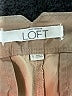 Ann Taylor LOFT 100% Cotton Solid Tan Khakis Size 6 - photo 7