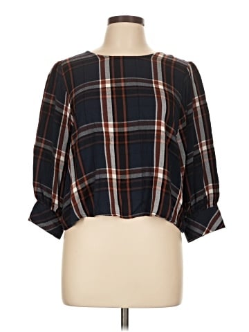 Stradivarius 3/4 Sleeve Blouse (view 1)