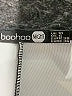 Boohoo Graphic Black Cocktail Dress Size 6 - photo 7