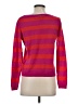 Joie 100% Cashmere Stripes Pink Cashmere Pullover Sweater Size S - photo 2