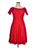 MICHAEL Michael Kors Solid Red Casual Dress Size XL - photo 1