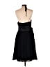 Laundry by Shelli Segal 100% Polyester Solid Black Cocktail Dress Size 8 - photo 2