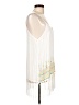 Entro 100% Rayon Ivory Sleeveless Top Size L - photo 4
