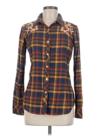 Grace Long Sleeve Button-Down Shirt (view 1)