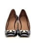 Tory Burch 100% Leather Black Wedges Size 9 - photo 2
