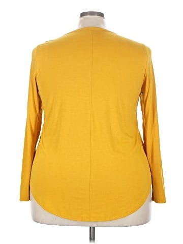 Lane Bryant 3/4 Sleeve T-Shirt (view 2)