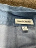 Alexander Jordan Blue 3/4 Sleeve Button-Down Shirt Size S - photo 7