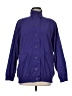 Jaclyn Smith Sport Solid Purple Raincoat Size M - photo 1