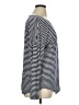 CAbi 100% Rayon Stripes Blue Long Sleeve Top Size XL - photo 4