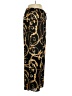 Mlle Gabrielle Print Gold Casual Pants Size L - photo 4