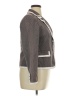 Nine West Chevron-herringbone Gray Blazer Size 14 - photo 4