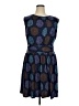 Boden Paisley Blue Cocktail Dress Size 16 - photo 1