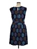 Boden Paisley Blue Cocktail Dress Size 16 - photo 2