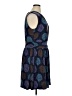 Boden Paisley Blue Cocktail Dress Size 16 - photo 4