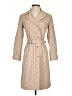 BCBGMAXAZRIA Tan Trenchcoat Size 0 - photo 1