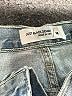 Just Black 100% Cotton Blue Denim Shorts Size M - photo 3