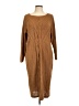 NY Collection Brown Casual Dress Size XL (estimated) - photo 1