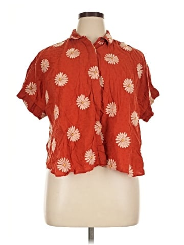 Madewell Daisy Daydream Embroidered Hilltop Shirt (view 1)