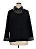 Fred David Polka Dots Black 3/4 Sleeve Blouse Size 1X - photo 1