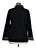 Fred David Polka Dots Black 3/4 Sleeve Blouse Size 1X - photo 2