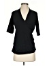 Lands' End Black Short Sleeve Top Size S - photo 1