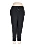 Bebe Solid Black Track Pants Size L - photo 1